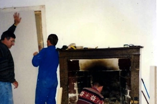 sealing doorway to next door