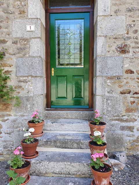 painted kitchen door