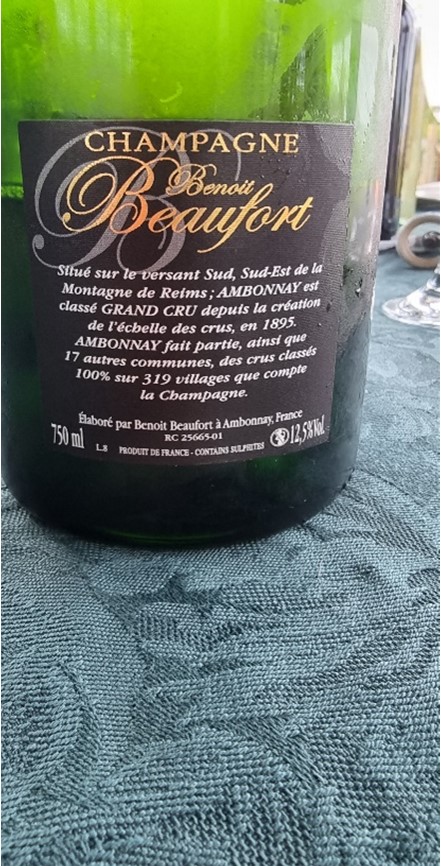 Champagne label