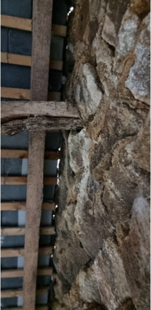 Gaps in the roof