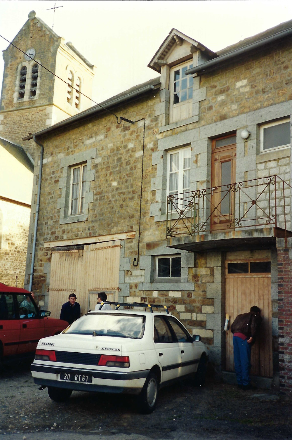 Car at front