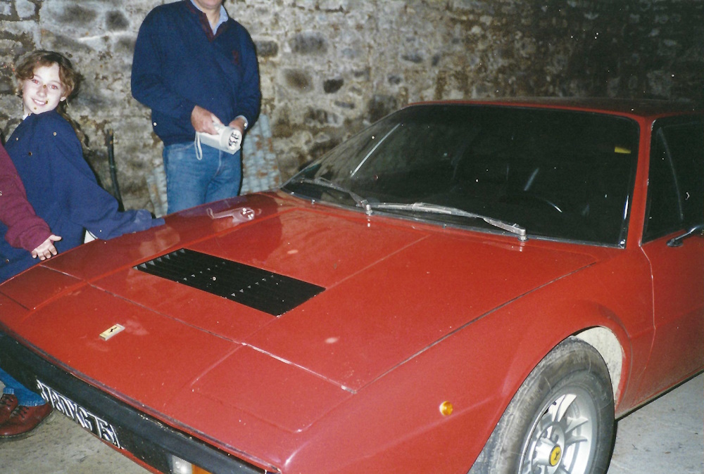 Ferrari in Garage