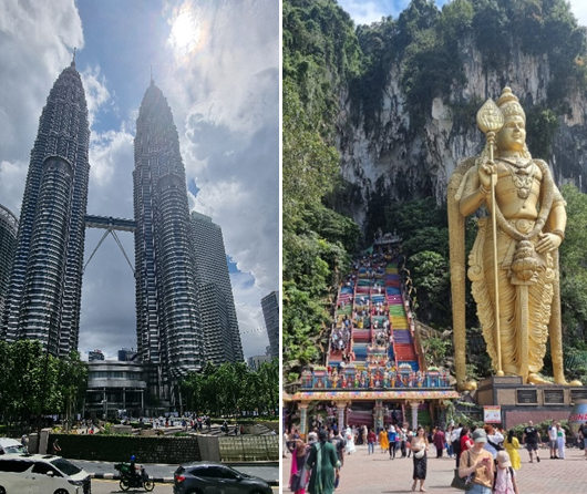 petronas and buddha